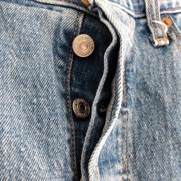 Levi's Wedgie Straight Leg Jeans Size 29 - Picture 7 of 8